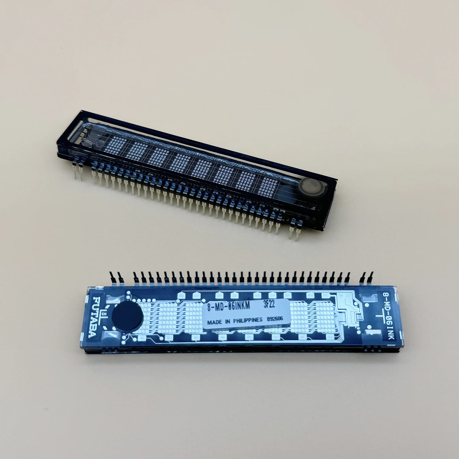 Carte matricielle de points 8 bits 16 bits, Module VFD, treillis graphique pour microcontrôleur Ardu