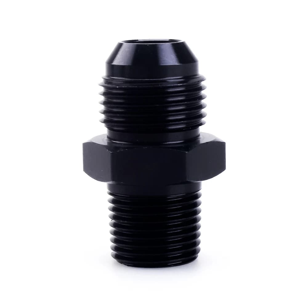 Adaptateur universel de tuyau de carburant droit, raccord fileté AN4 AN6 AN8 AN10 AN12 à 1/8NPT 1/4N
