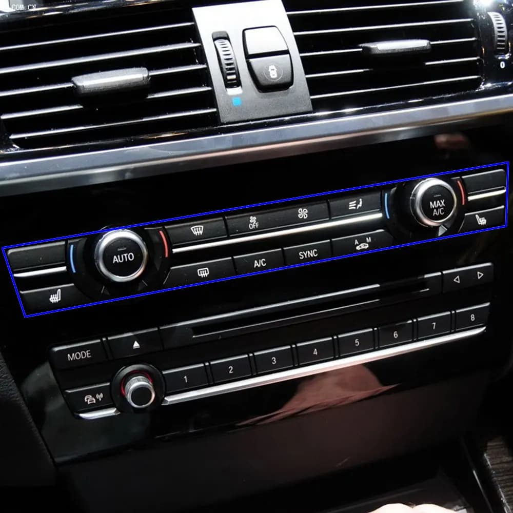 Boutons de contrôle du Volume de l'air conditionné, pour tableau de bord de voiture, pour BMW X3 X4 