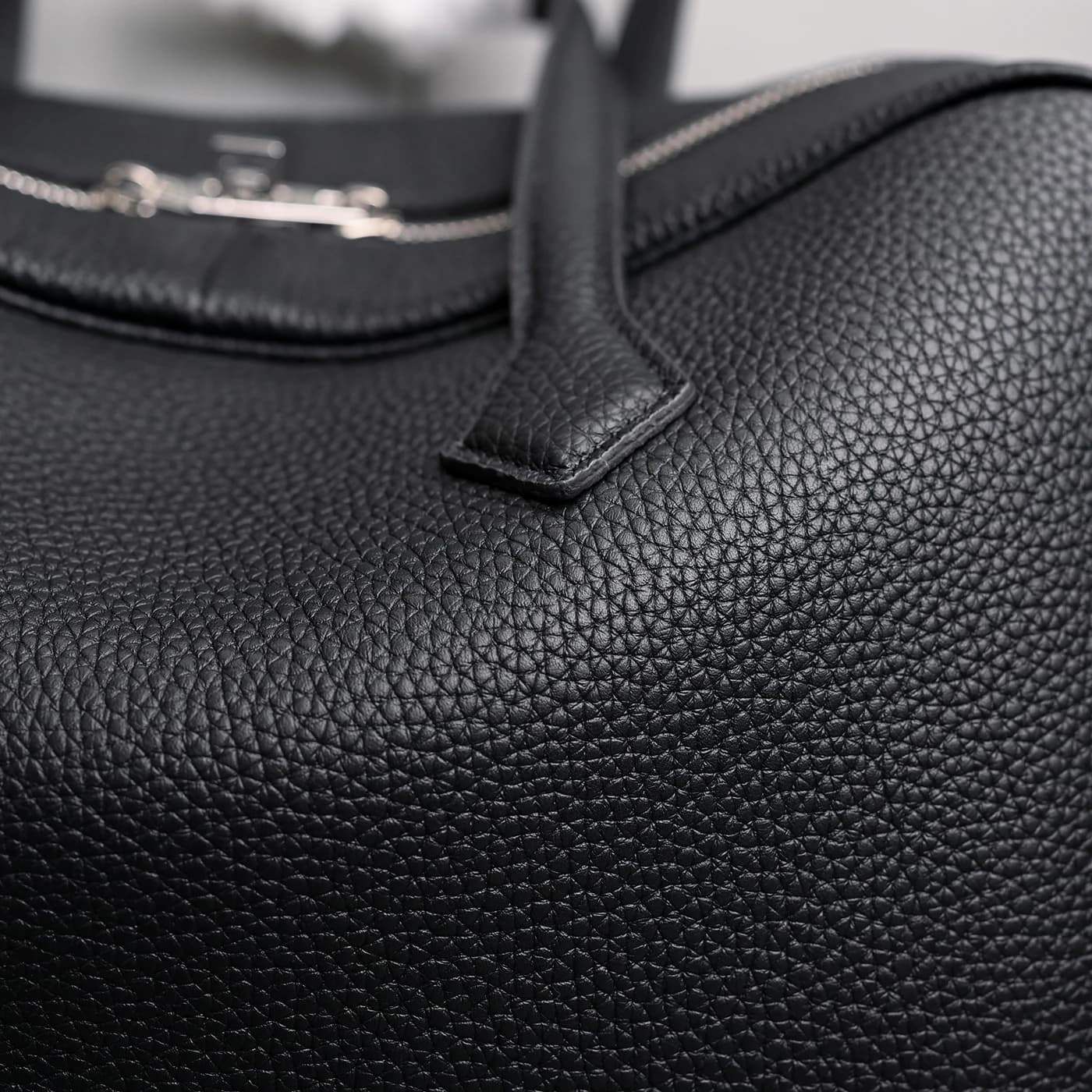 Nouveau Sac à Main en Cuir Véritable 35 cm Grande Capacité en Cuir de Vachette Pleine Fleur pour Fem