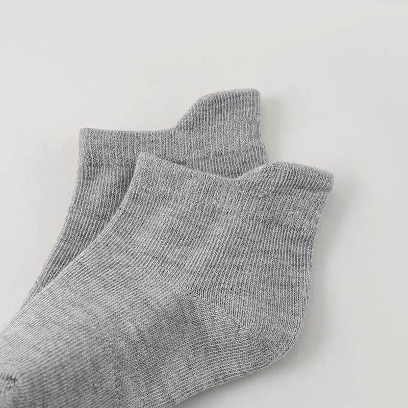 6 paires de chaussettes pour enfants, chaussettes blanches pour bébés garçons et filles