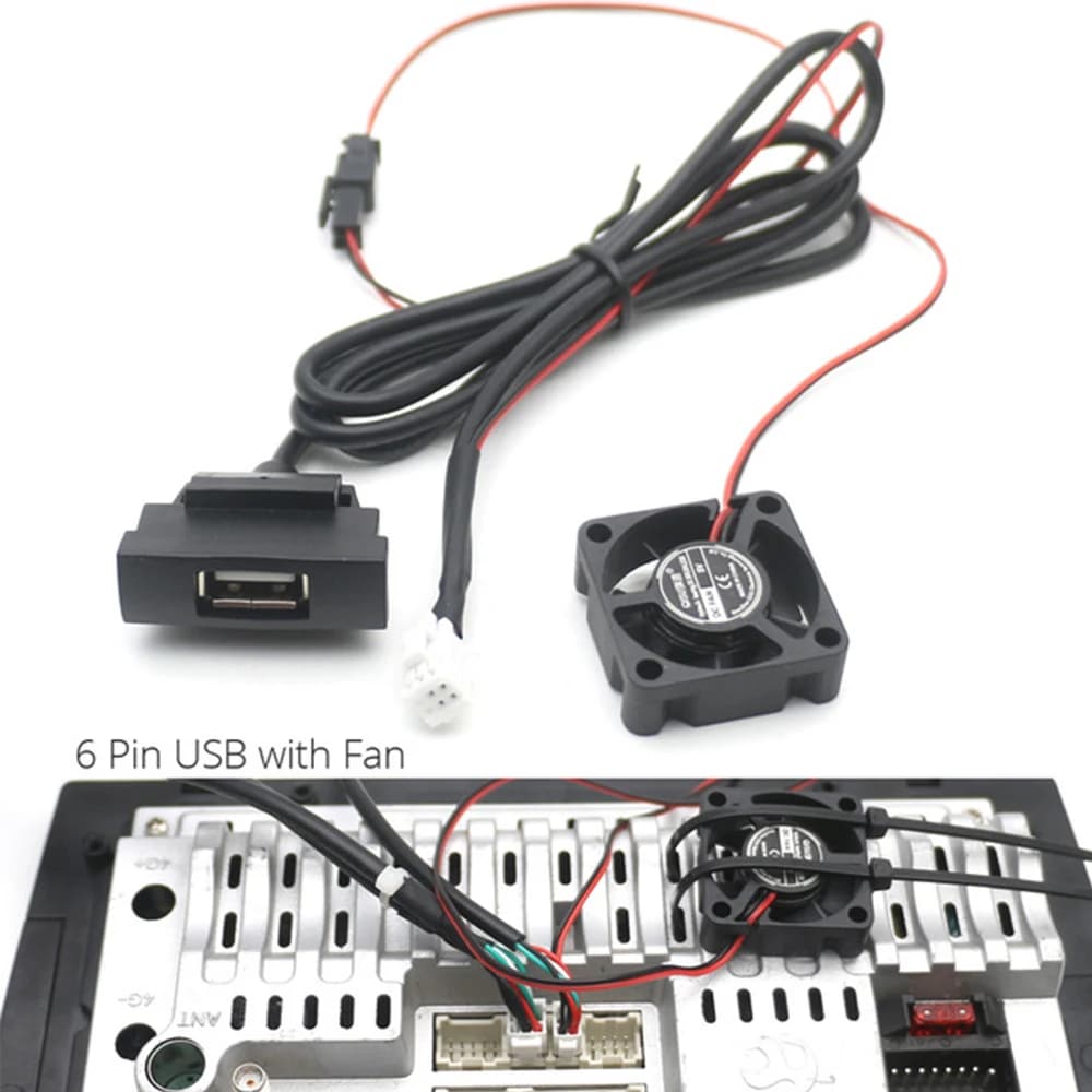Adaptateur de câble petpour autoradio, Android, limitation, navigation, touriste, USB, RCDouvriers, 