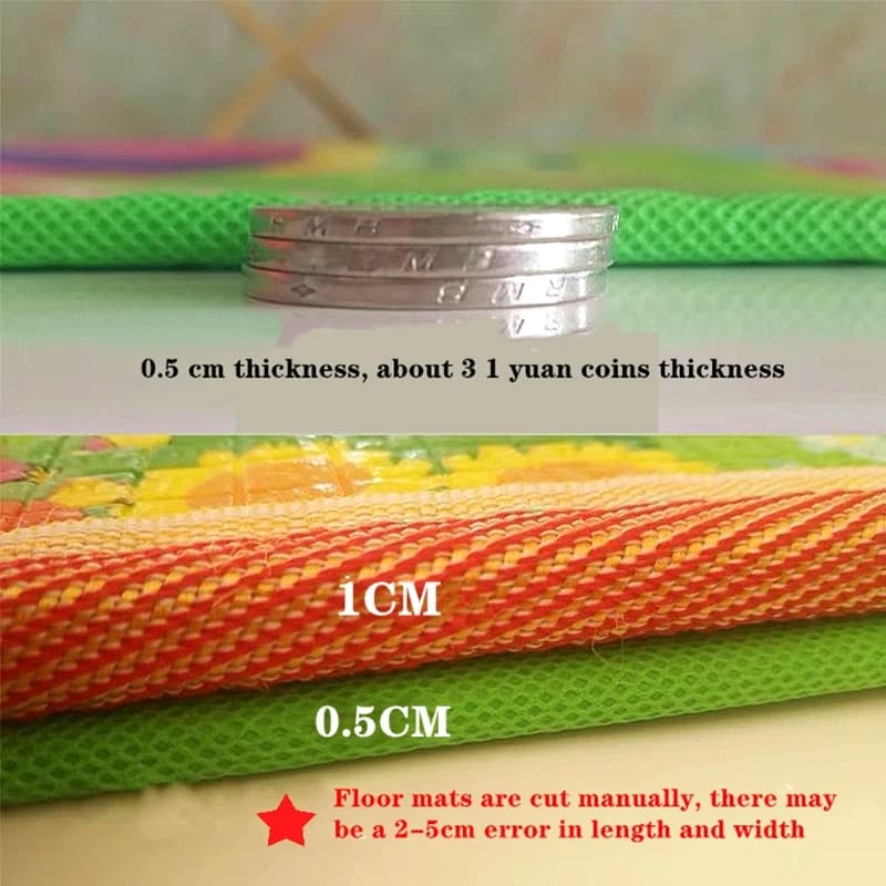 200x180cm épaisseur: 0.5cm 8 Styles au choix tapis de jeu pour bébé tapis pour enfants tapis de jeu 