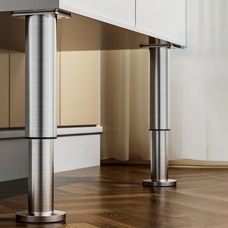Colonne de support de levage réglable 1 pièce, pieds de meubles extensibles, canapé, armoire et pied