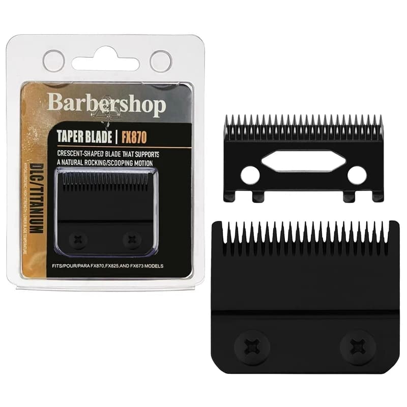 FX8010B, lames de rechange adaptées aux tondeuses BaBylissPRO FX870, FXF880, FX810, FX825, FX673N, t