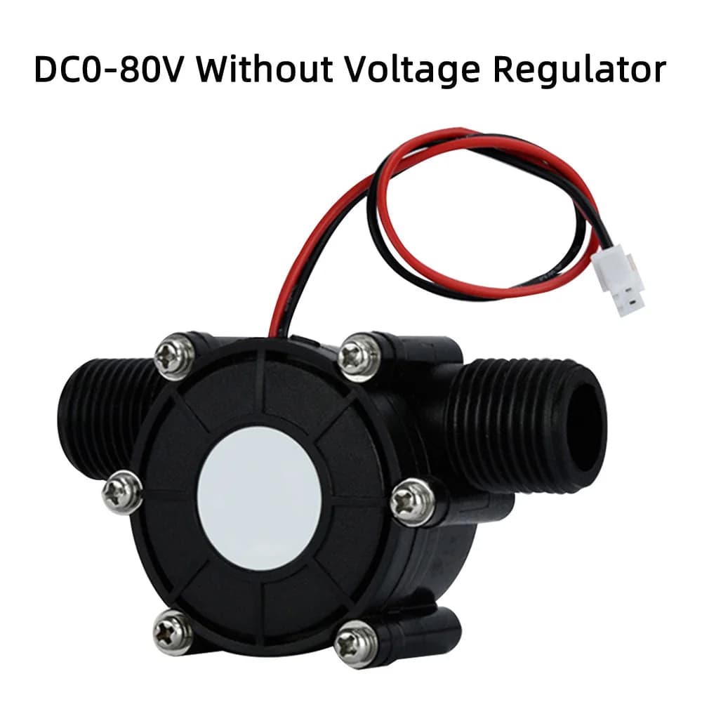 Micro générateur hydroélectrique DC 5V 12V 80V, pompe à débit d'eau, Turbine, générateurs d'énergie 