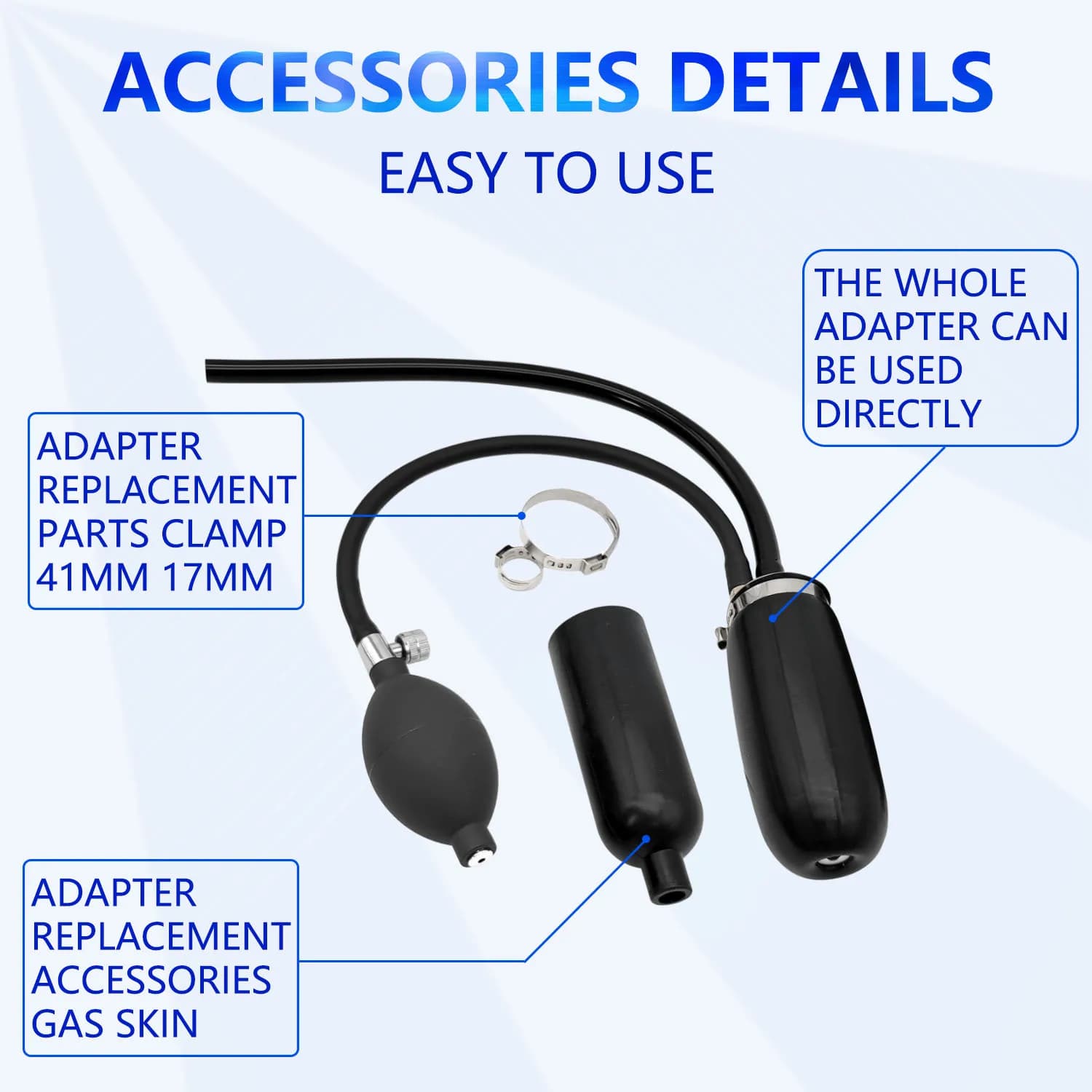 Adaptateur universel d'admission facile, outil de Diagnostic, adaptateur d'entrée à joint rapide pou