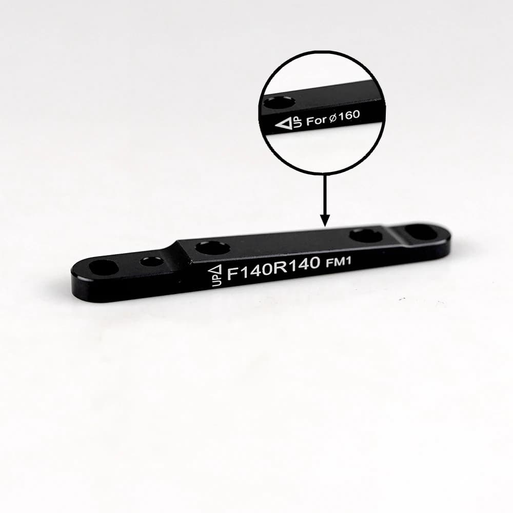 Adaptateur de frein à disque pour vélo de route ZRACE, montage plat, 140-160 mm, adaptateur avant 14