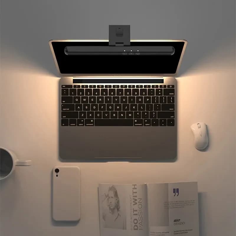 Écran LED lampe de bureau Protection des yeux gradation continue USB veilleuses ordinateur écran pin