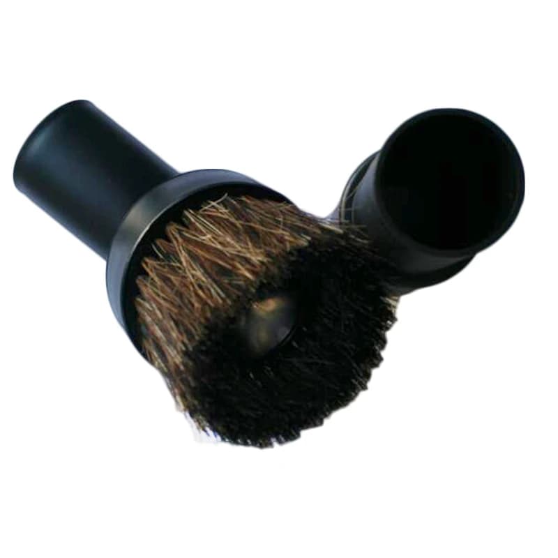 Brosse ronde universelle en crin de cheval pour aspirateur, tête de buse, adaptateur de brosses d'ép