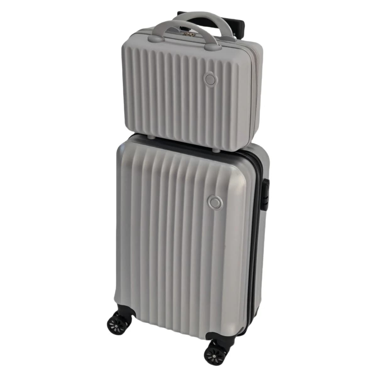 Ensemble de 2 pièces, boîtier de chariot de 20 pouces et combinaison de valise de 14 pouces, roues u