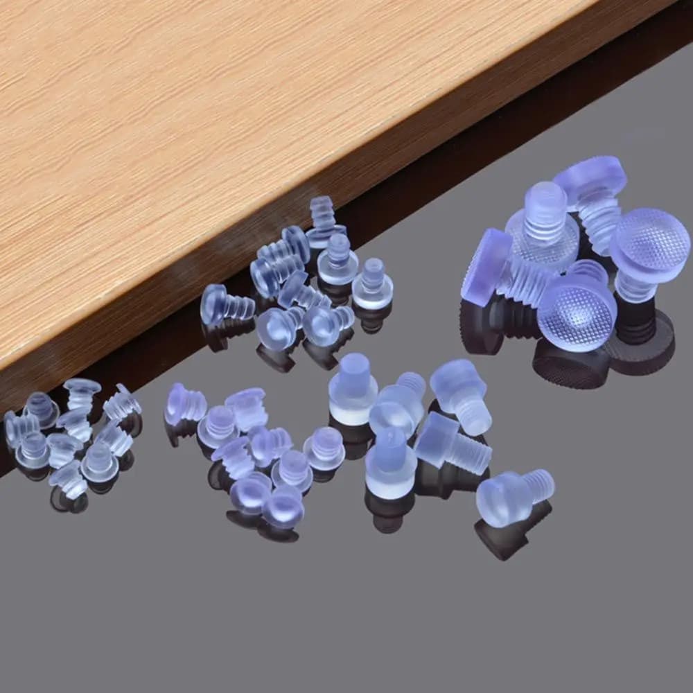 Pare-chocs de porte anti-collision en caoutchouc, accessoires de meubles, tige en caoutchouc, boucho