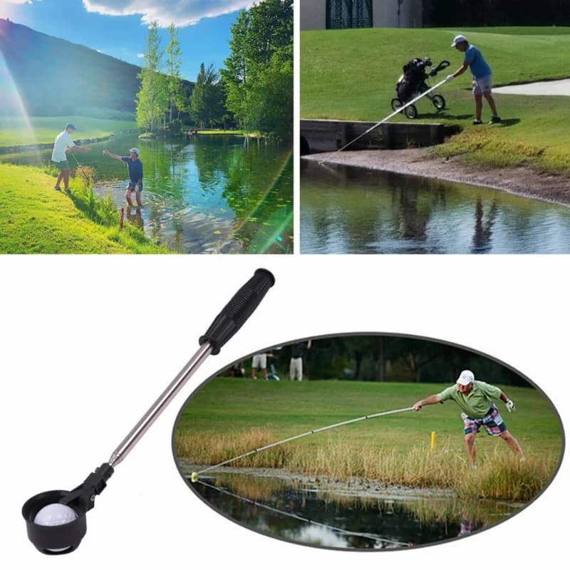 Outils de ramassage de balle de Golf, receveur de balle de Golf télescopique, aide à l'entraînement 