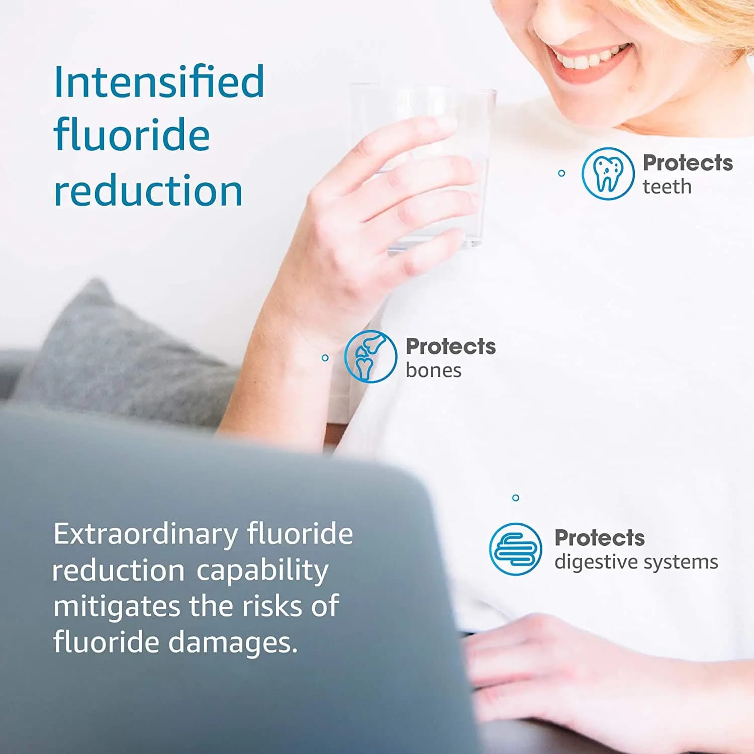 Filtre à eau de remplacement 2 BB9-2 et 2 fluorures PF-2, Compatible avec le système de filtrage d'e