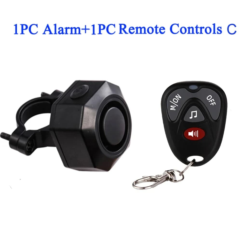 Alarme de vélo sans fil, étanche, pour motos, scooters, vélos, antivol, protection de sécurité, alar