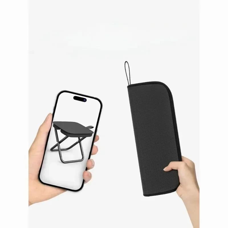 Tabouret de pêche ultra-léger, chaise pliante de camping pique-nique en plein air, siège de voyage p