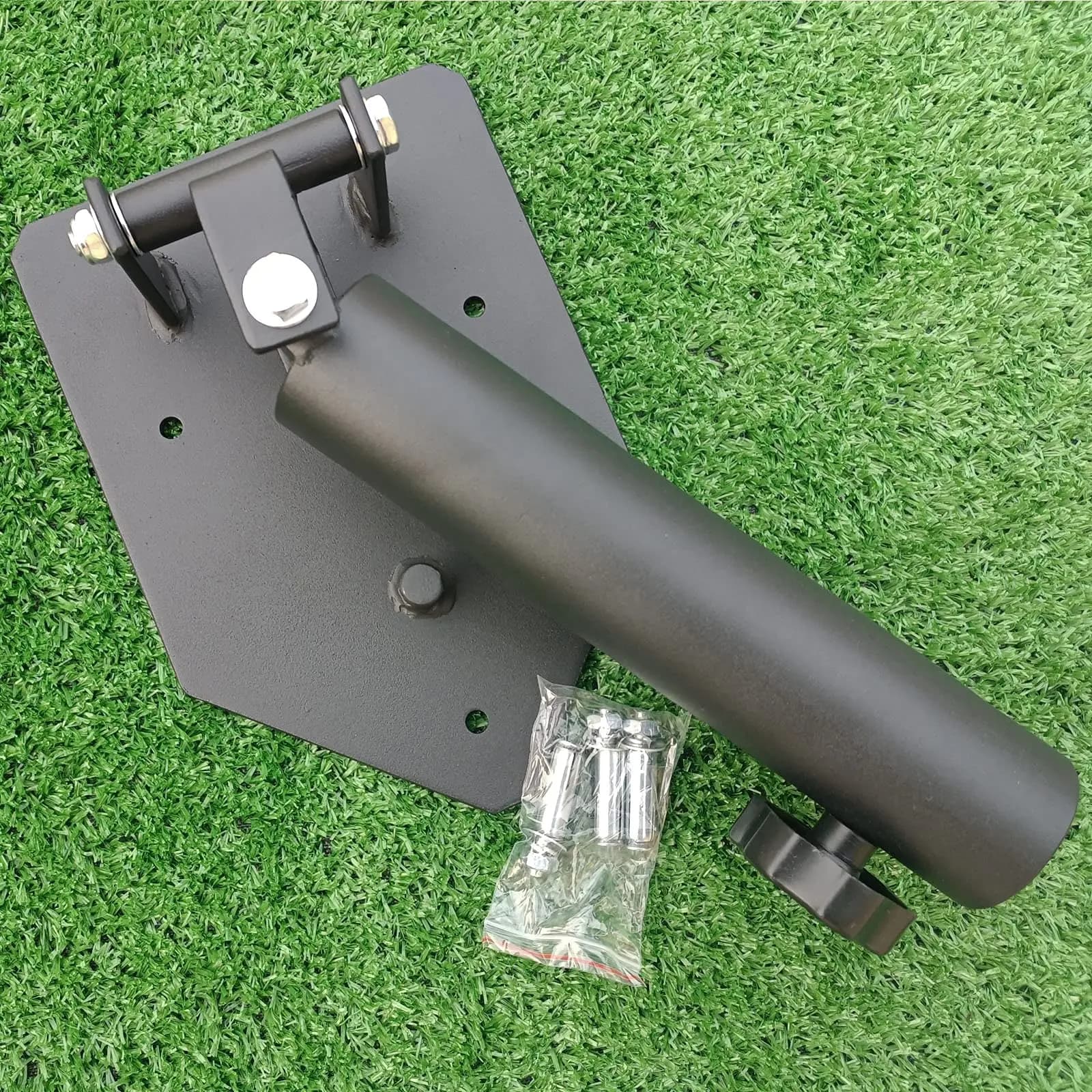 Station de musculation portable et résistante à 360 °, base T-bar de luxe, plateforme de renforcemen