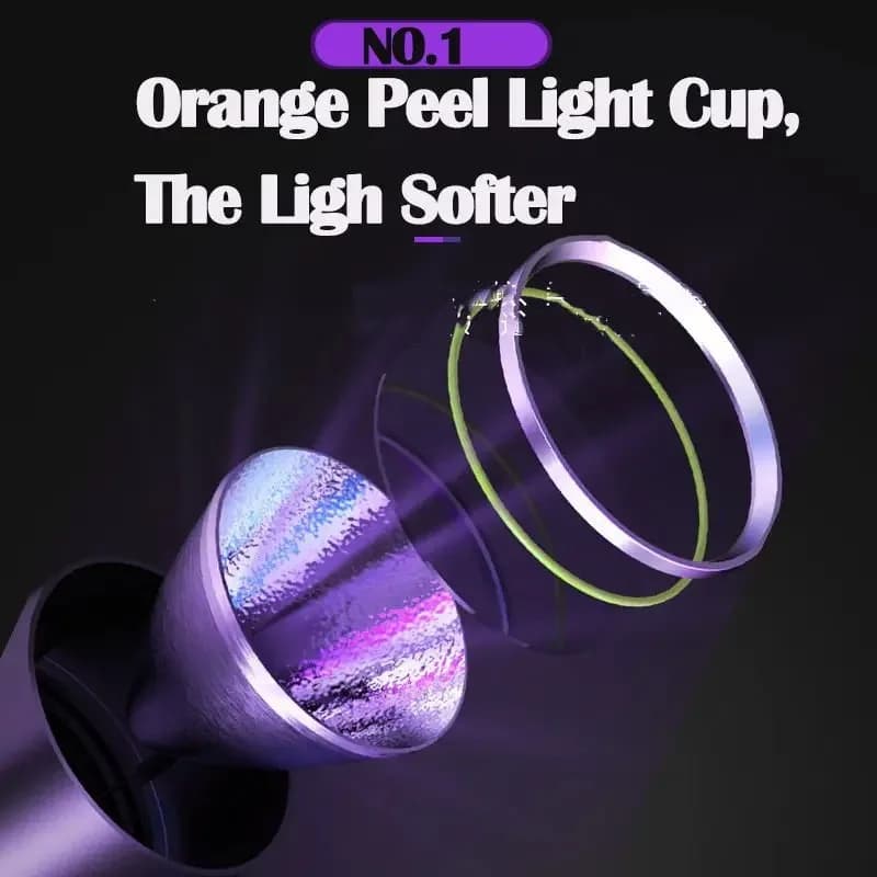 Lampe de poche UV puissante 365nm, Type C, Rechargeable, étanche, lumière violette 26650, pour détec