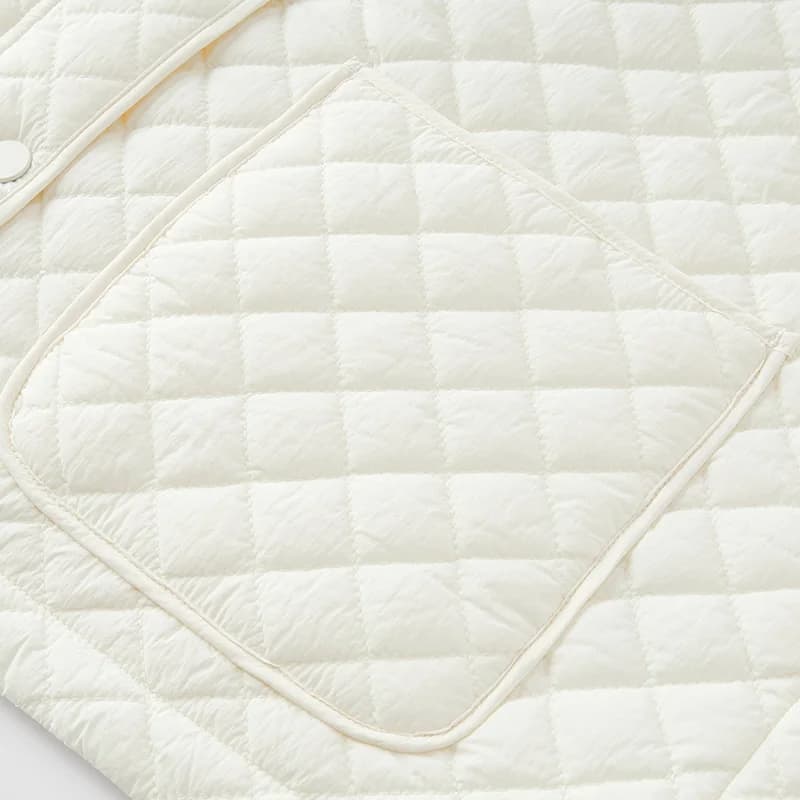 Semir manteaux femmes rembourré texturé diamant couche intérieure ample décontracté 2025 hiver cordo