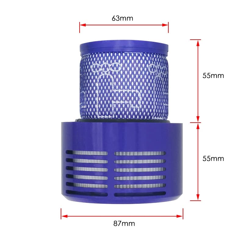 Filtre à poussière HEPA pour aspirateur à main sans fil Dyson V6 V7 V8 V10 V11 V12 SV12 SV14 SV18 Sl
