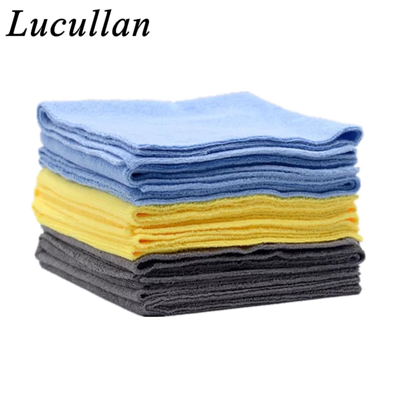 Lucullan paquet de 10 maillons en gros pour modèle de base 40X40CM 300GSM serviette sans bords utili