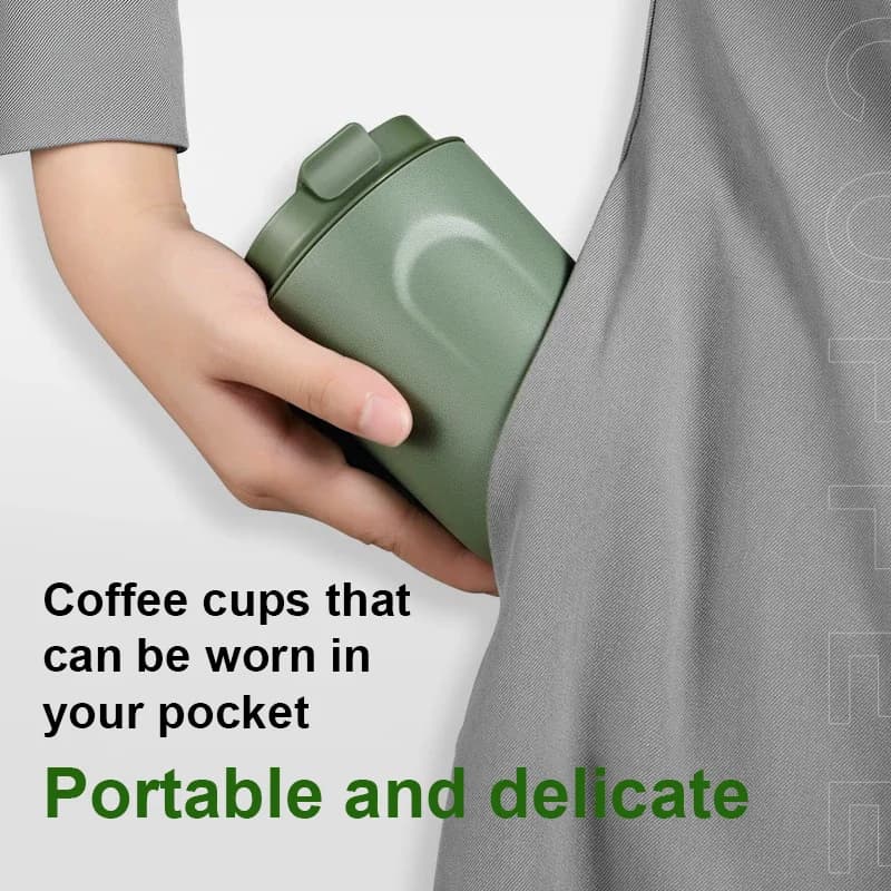 Bouteille Thermos tasse tasse à café thermique Mini gobelet tasse en acier inoxydable Thermo café ta