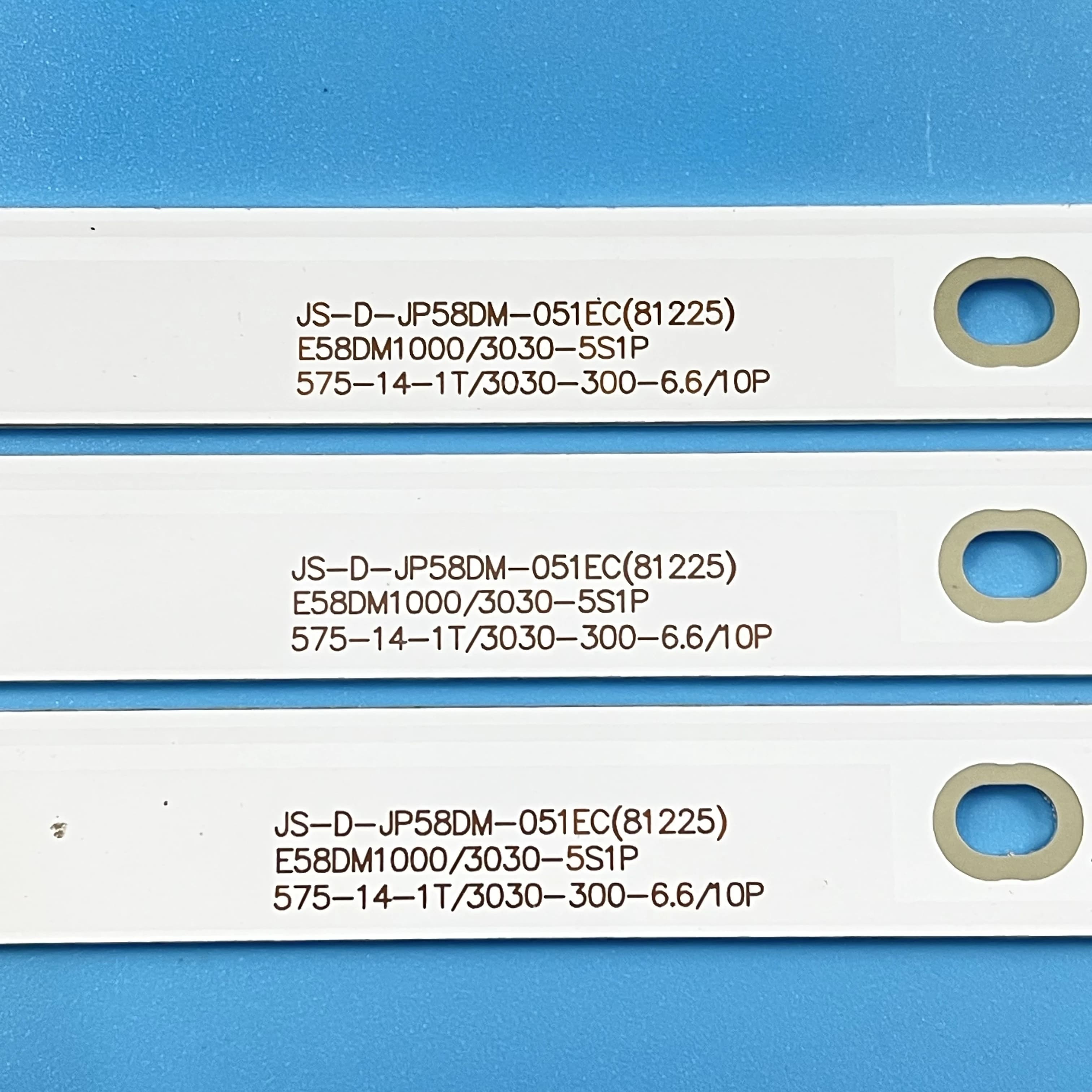 Kit de 10 LED CELED58419B7 E58DM1200 TD SYSTEMS K58DLJ10US TVLED584K01 D58-M30 JS-D-JP58DM-051EC (81