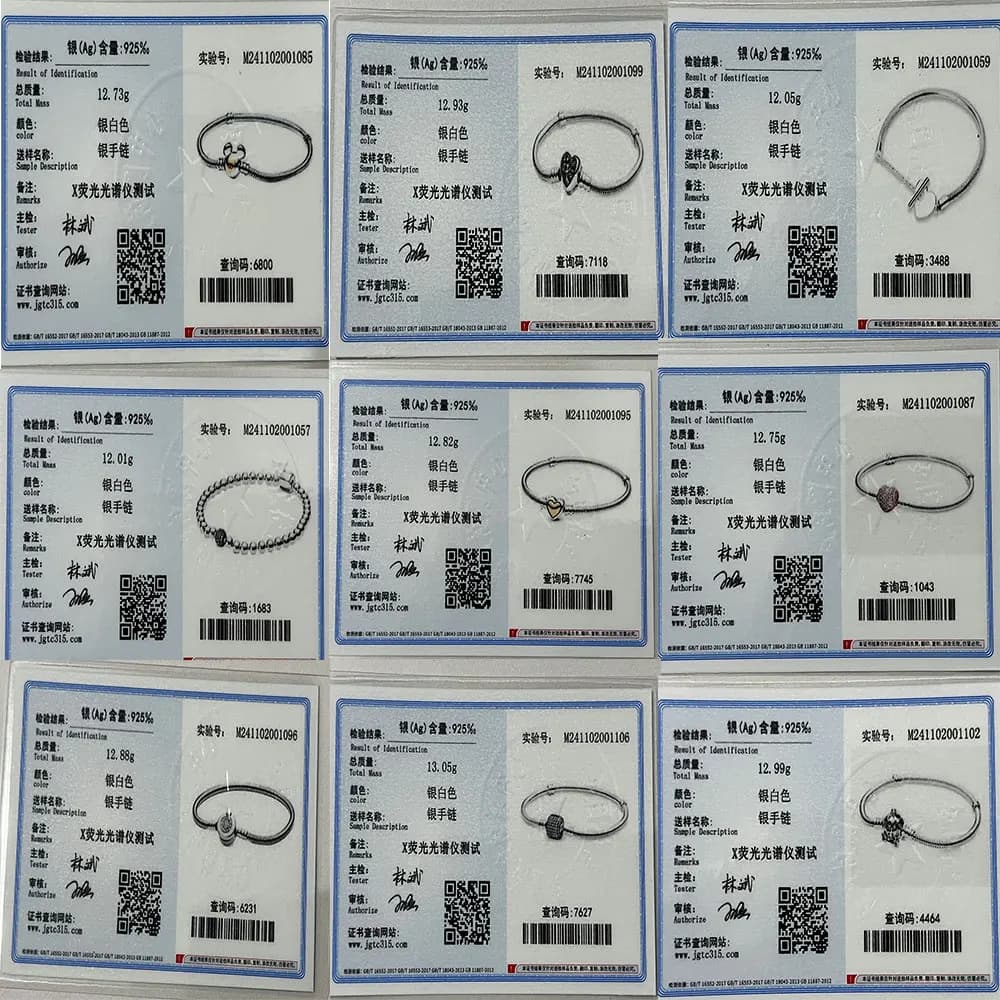 MINISO – bracelet en os de serpent avec couronne en argent sterling S925, adapté au bracelet DlY ori