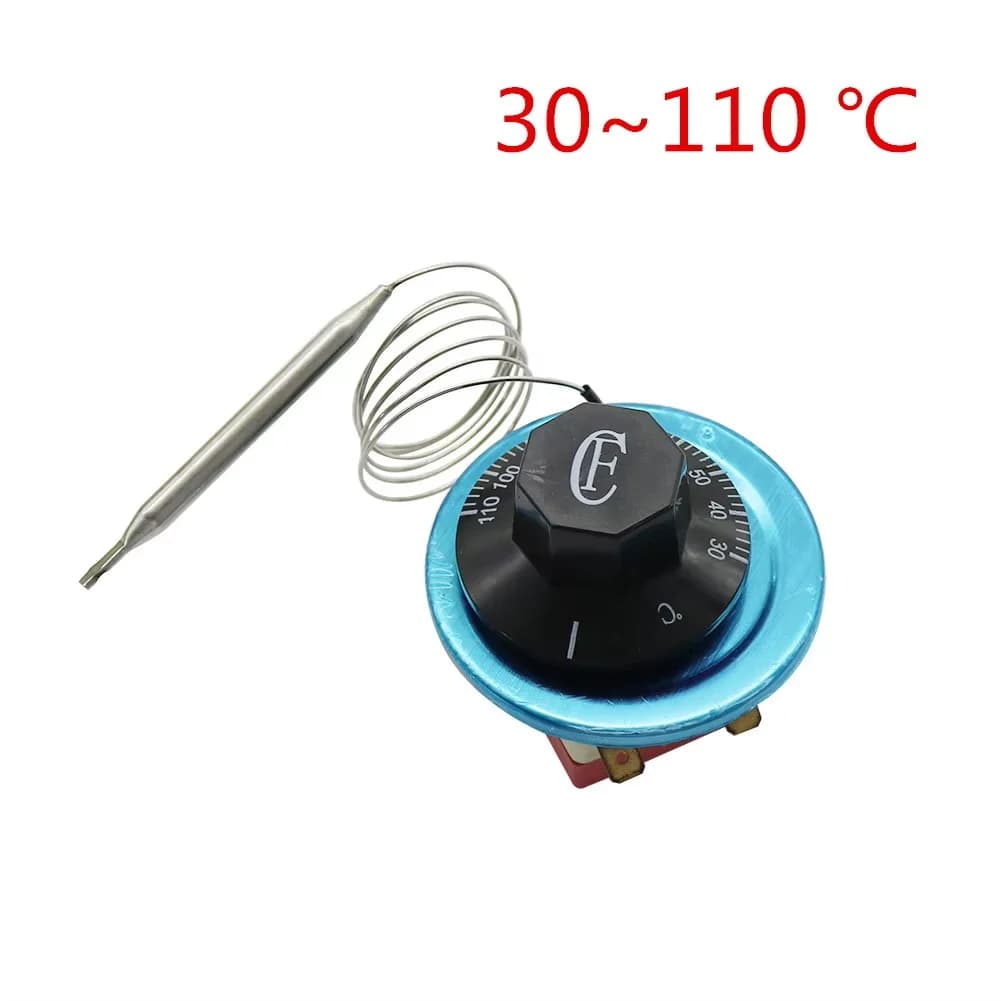 Thermostat mécanique à Base en céramique, 30-110/ 50-300 Centigrades, interrupteur de température po