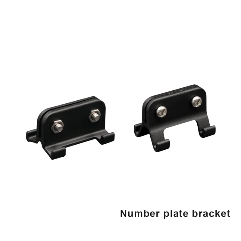 Support de montage de plaque d'immatriculation de vélo de course, carte personnalisée, cartes de cou