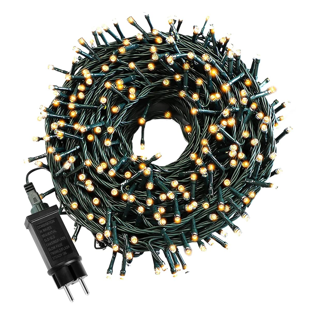 Guirxiété Lumineuse LED de Noël, Imperméable, pour l'Extérieur, Jardin, Maison, Vacances, Nouvel An,