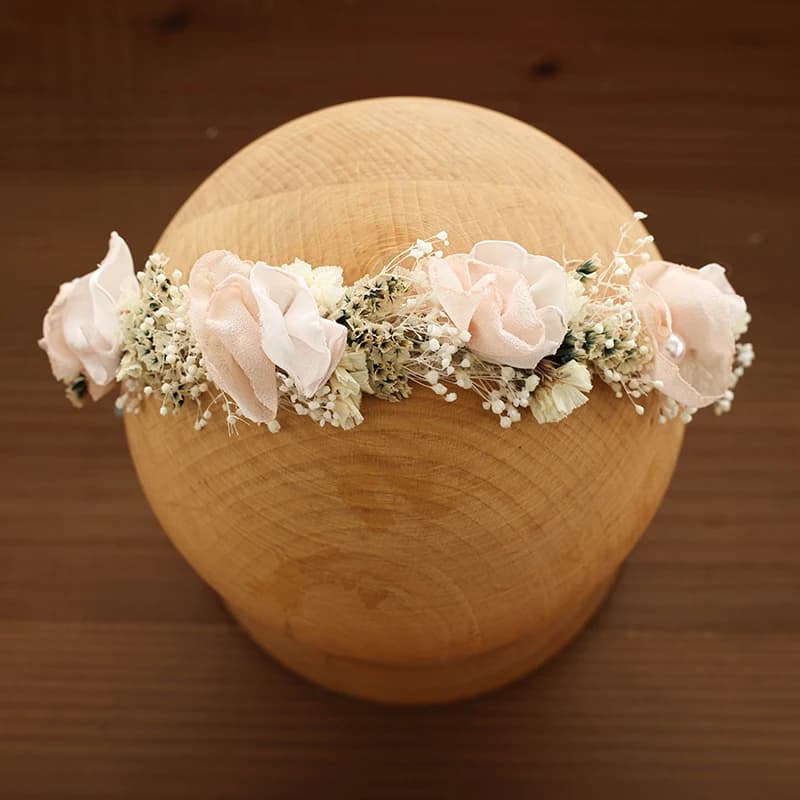 Accessoires de photographie pour bébé, pleine lune, bandeau à fleurs artificielles, décoration, couv