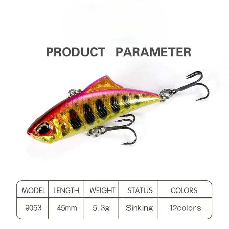 Japon VIB leurres de pêche Spearhead RYUKI Vibration 45S leurre pour l'été et l'hiver appâts artific