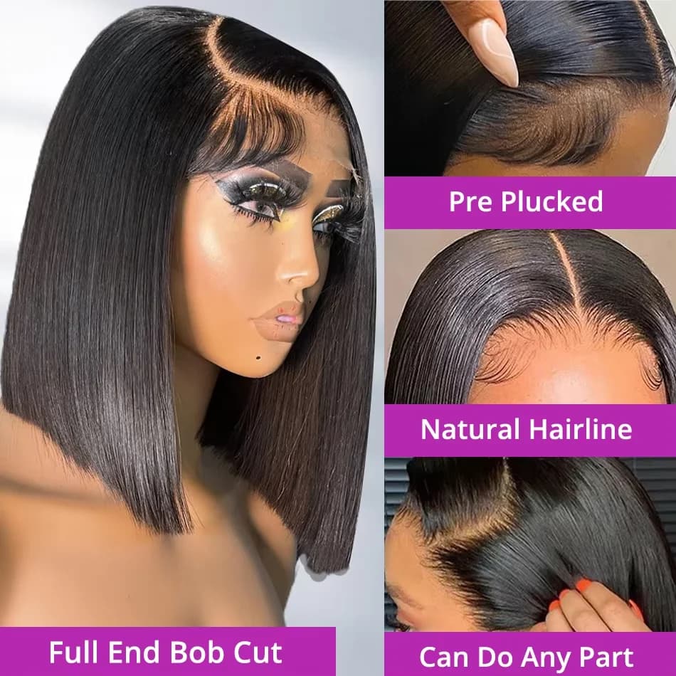 250% de densité 13x4 13x6 HD dentelle avant cheveux humains perruques pour les femmes Perruques brés