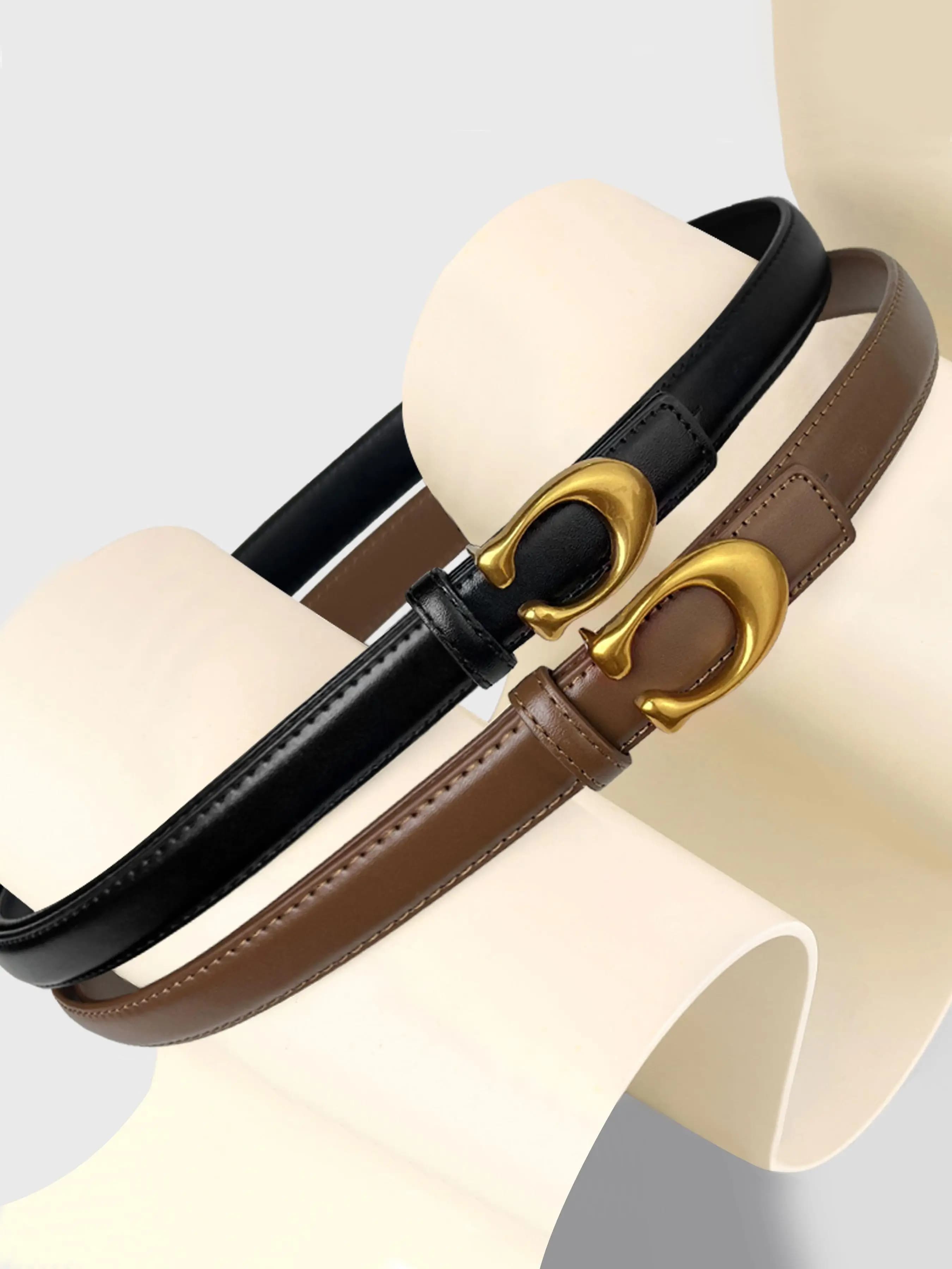Ceinture Vintage épicée haut de gamme pour femmes, accessoire de mode polyvalent pour jeans et panta