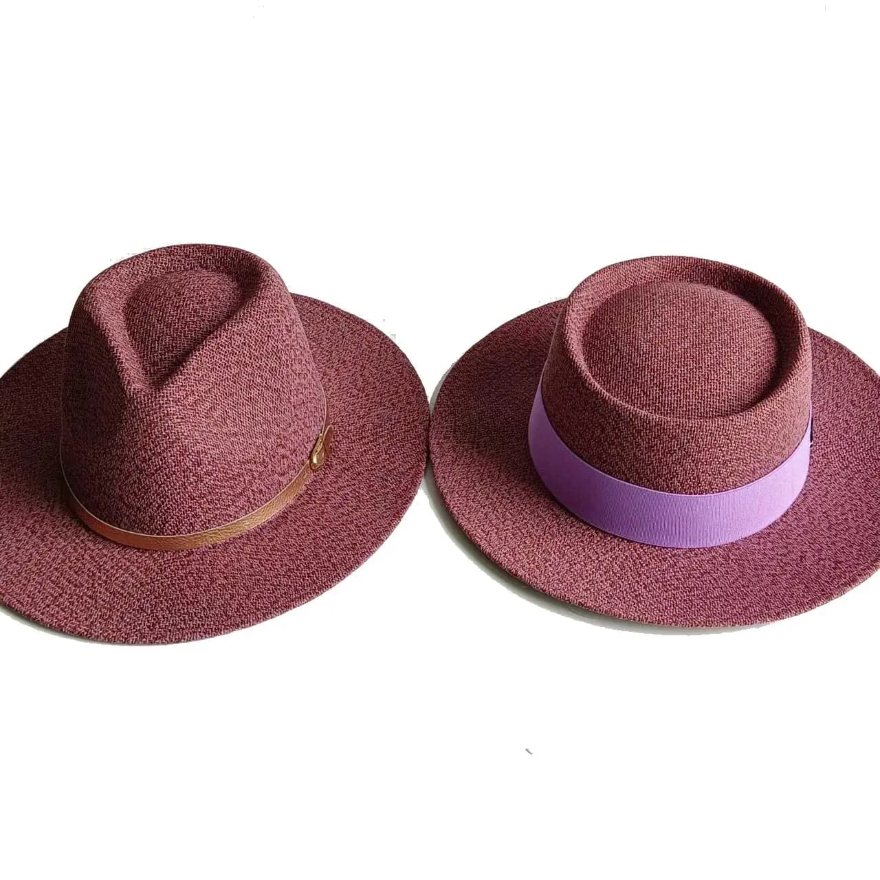 Chapeau de soleil en paille tressée délicate, chapeau d'été en paille, nouveau chapeau à ruban élast
