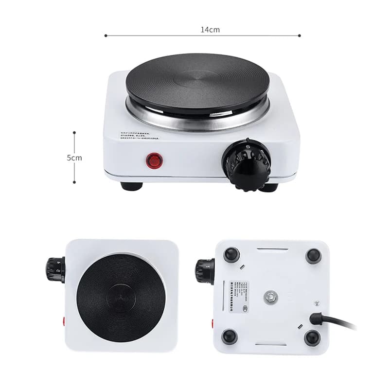 Cuisinière à thé électrique, cuisinière chaude, petit poêle chauffant, mini cuisinière à induction, 