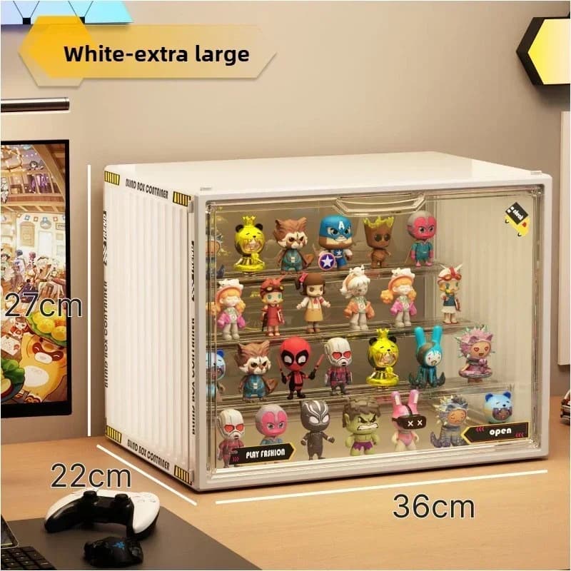Grands modèles contenants, organisateur en acrylique pour figurines à collectionner et boîte aveugle
