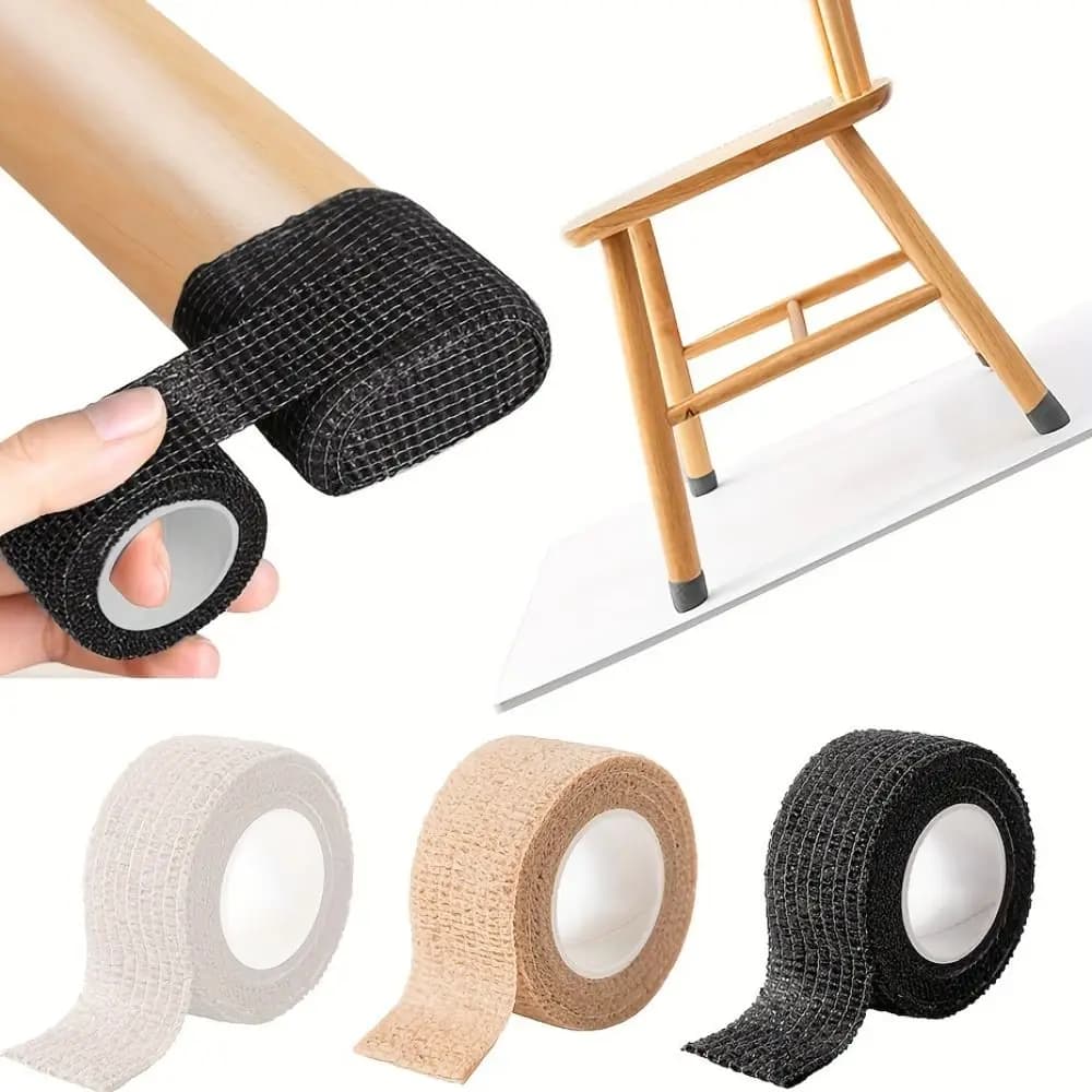 Rouleau de meubles en feutre antidérapant, couverture de pieds de Table et de chaise, tampons autoco