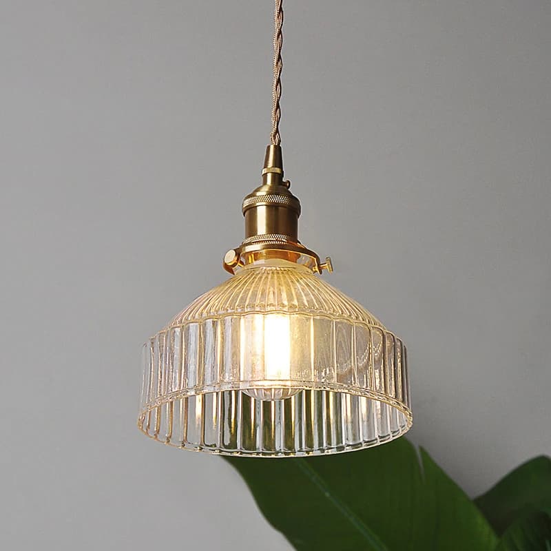 Plafonnier LED en Verre au Design Pastoral Japonais Moderne, Luminaire Décoratif de Plafond, Idéal p