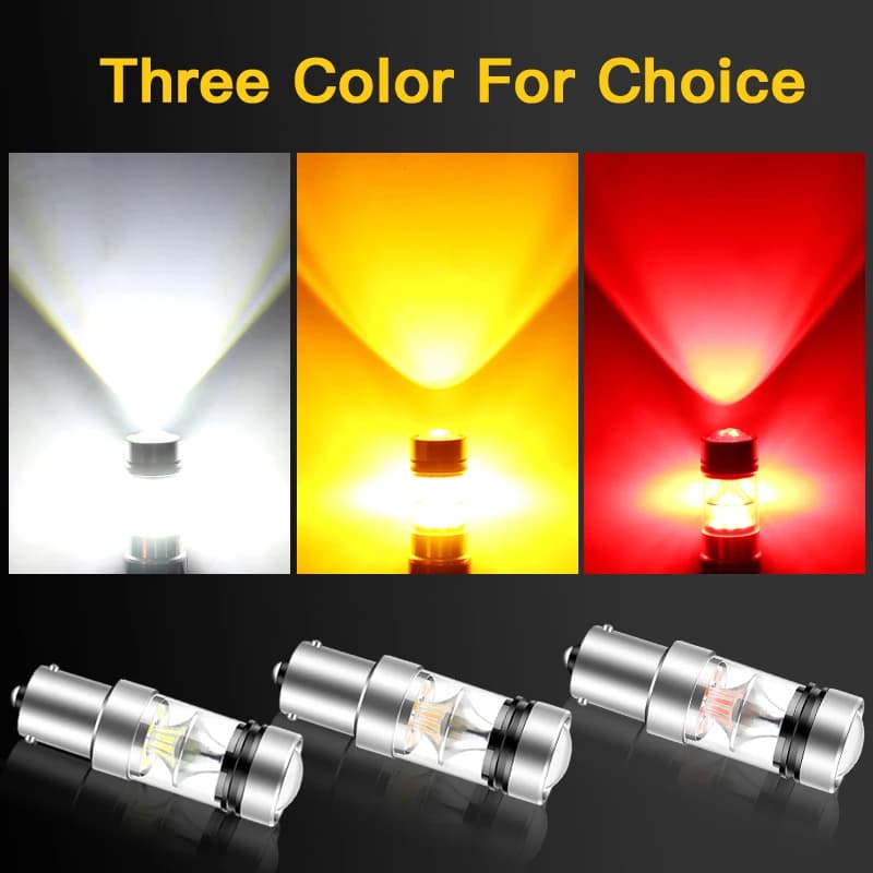 2 pièces pour VW T5 T5.1 T6 Transporter LED feux diurnes DRL ampoule lampe Canbus sans erreur P21W B