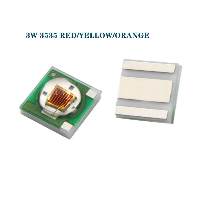 10 pièces LED haute puissance 3535 puce 3w SMD UV bleu rouge vert IR blanc Royal 520 365 380 390 395