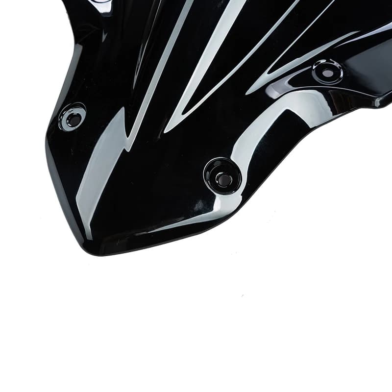Pare-Brise de Moto Noir, Déflecteur de Vent pour Kawasaki Z900 2017 2018 2019 ABS, Accessoires