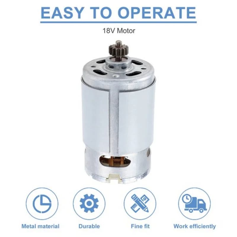 Moteur 18V pour Metabo BS18 Quick 317004430, accessoires pour outils électriques