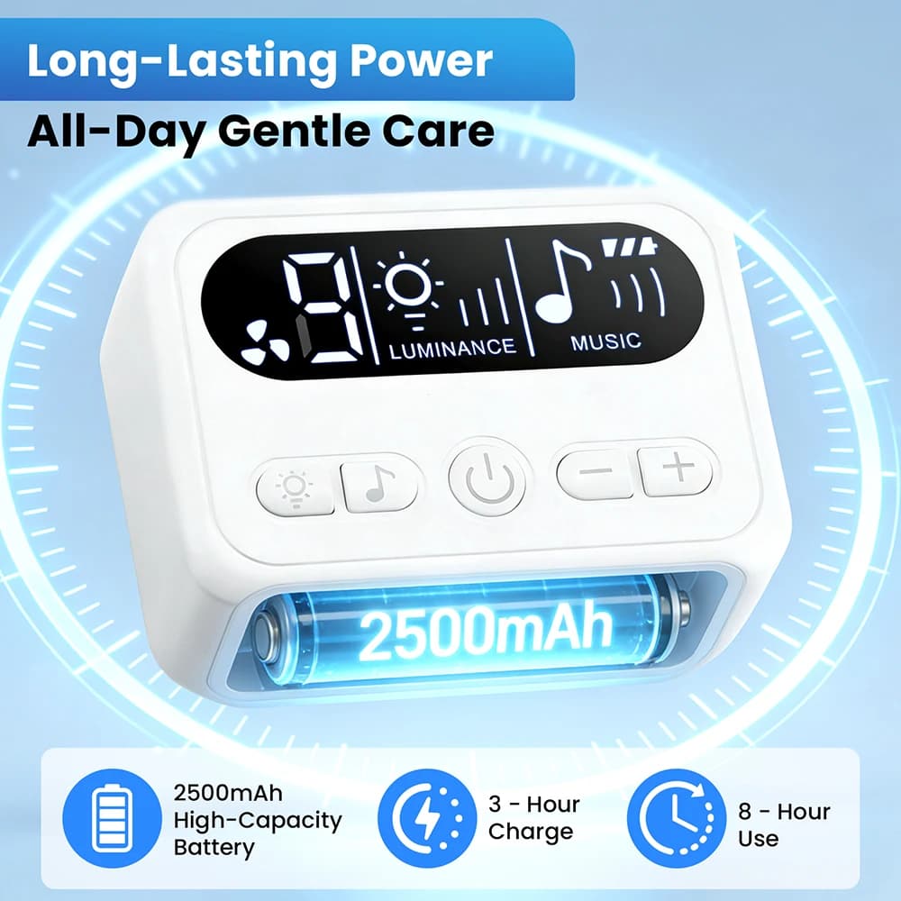 Aspirateur nasal électrique pour bébé avec musique intégrée et comptines, aspirateur de mucus rechar