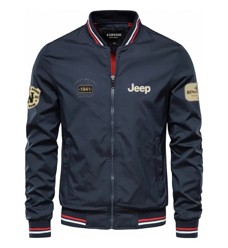 Nouvelles vestes à col de baseball Jeep 2026 de haute qualité pour le printemps et l'automne, hauts 