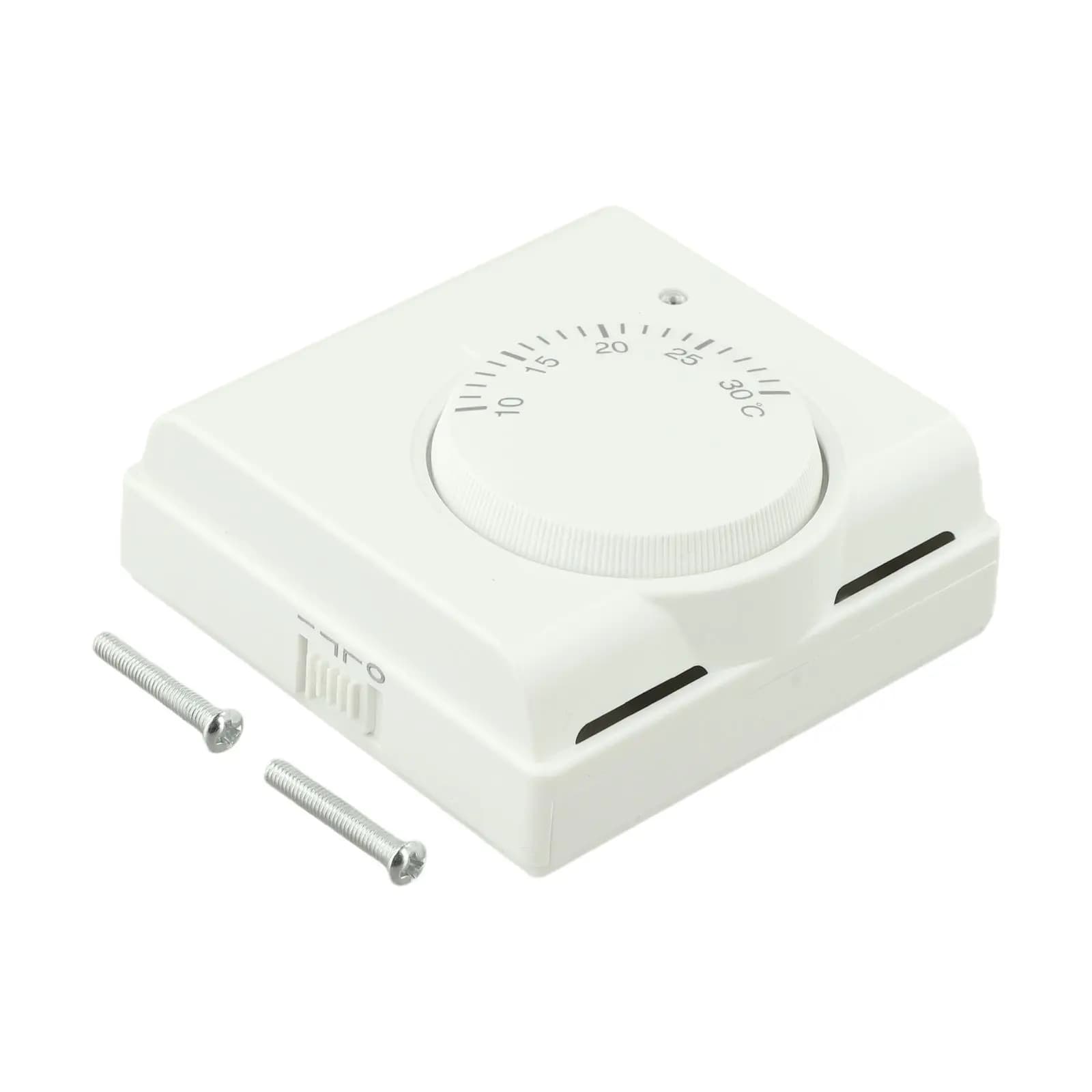Thermostat pratique de haute qualité, interrupteur de température, pièce blanche, 2 fils, 220V AC, r