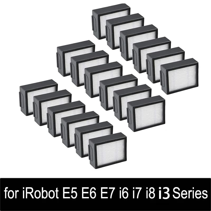 Filtre HEPA pour aspirateurs robots iRobot Roomba evo, i,e Series:E5 E6 E7 i1 i3 i4 i5 i6 i7 i8 e, i