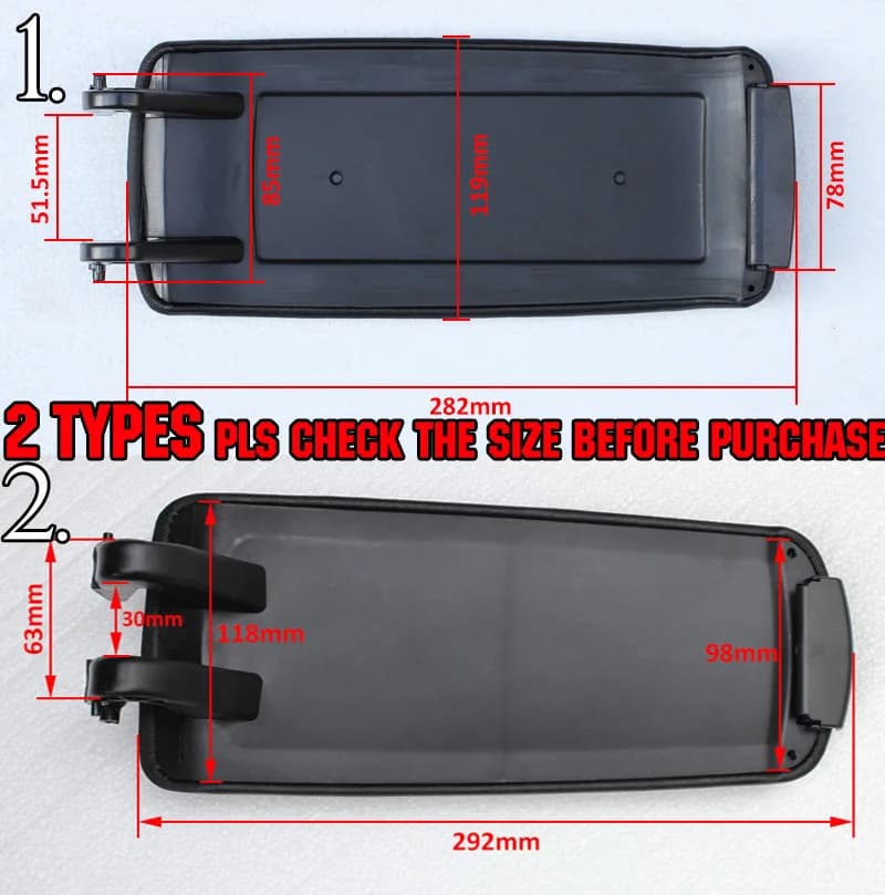 Couvercle de boîte de rangement d'accoudoir de Console centrale adapté pour Audi A4 S4 B6 B7 A6 C6 2