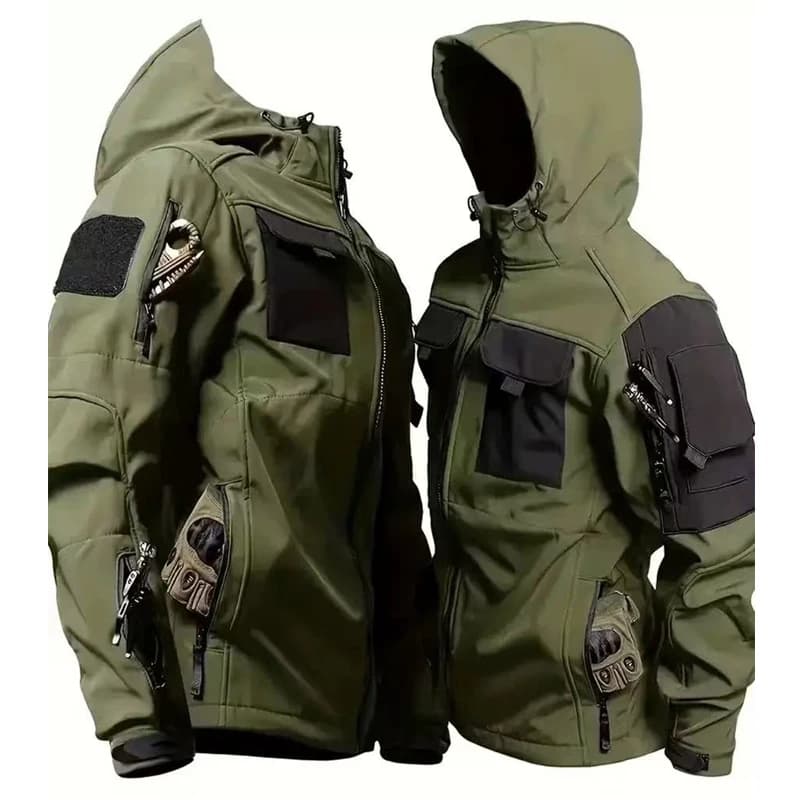 Vestes imperméables en polaire pour hommes, tactiques militaires, hiver et automne, sport, randonnée